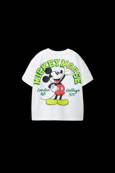 T-SHIRT MIT MICKEY MAUS © DISNEY-PRINT - Weiß von Zara