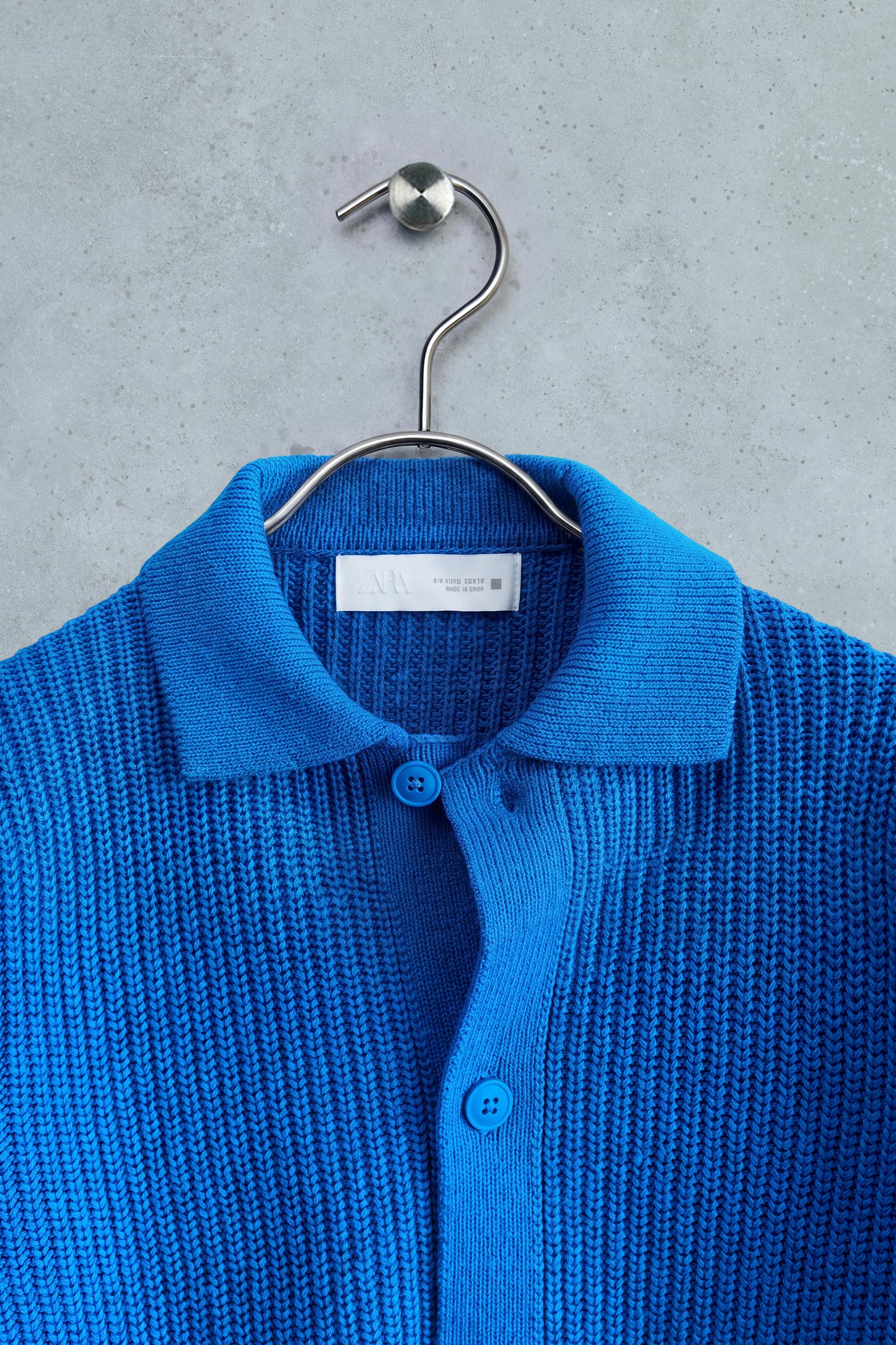 Детские кардиганы Zara STORIESZ - COTTON AND WOOL CARDIGAN — фото 3