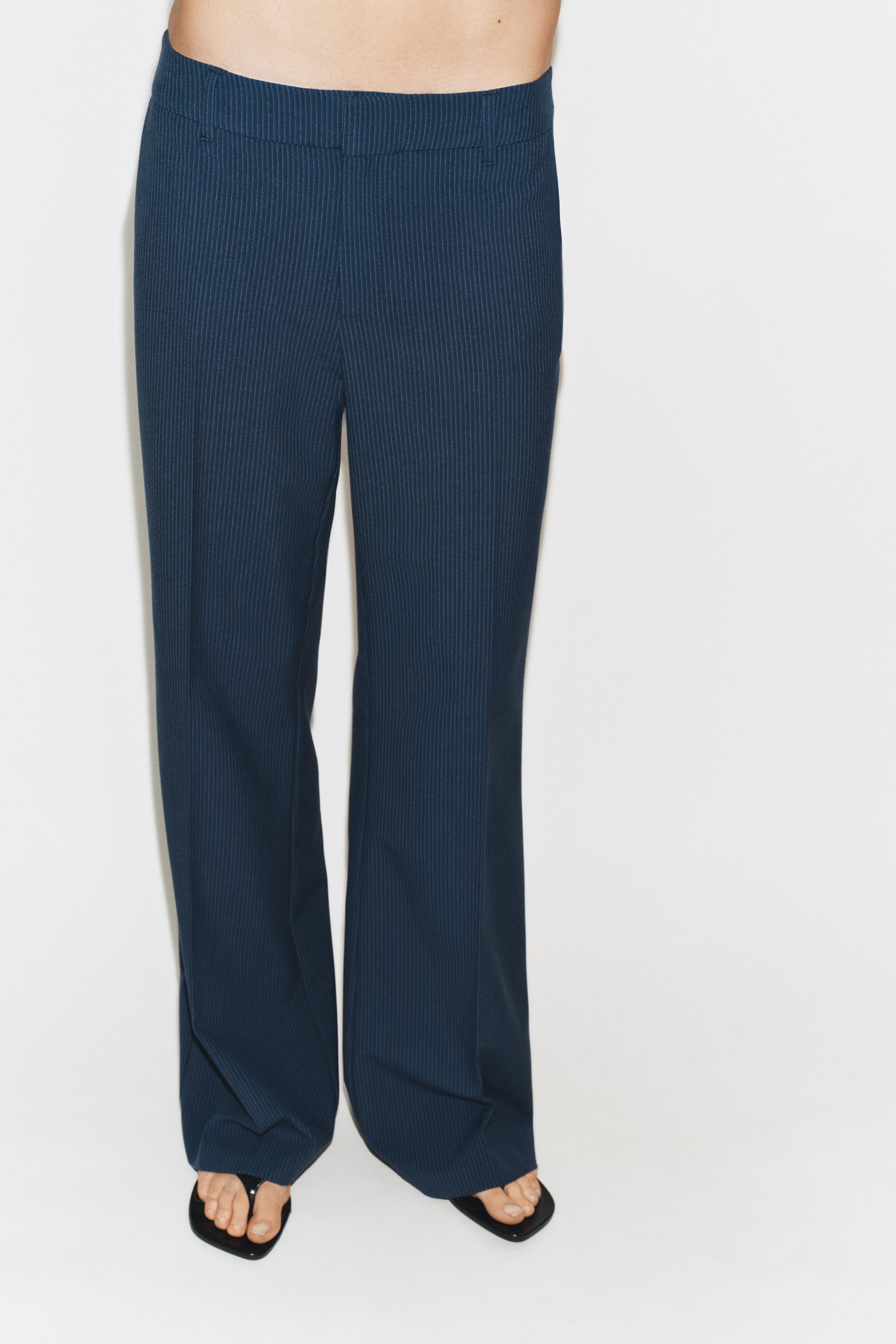 PANTALON DROIT TAILLE BASSE