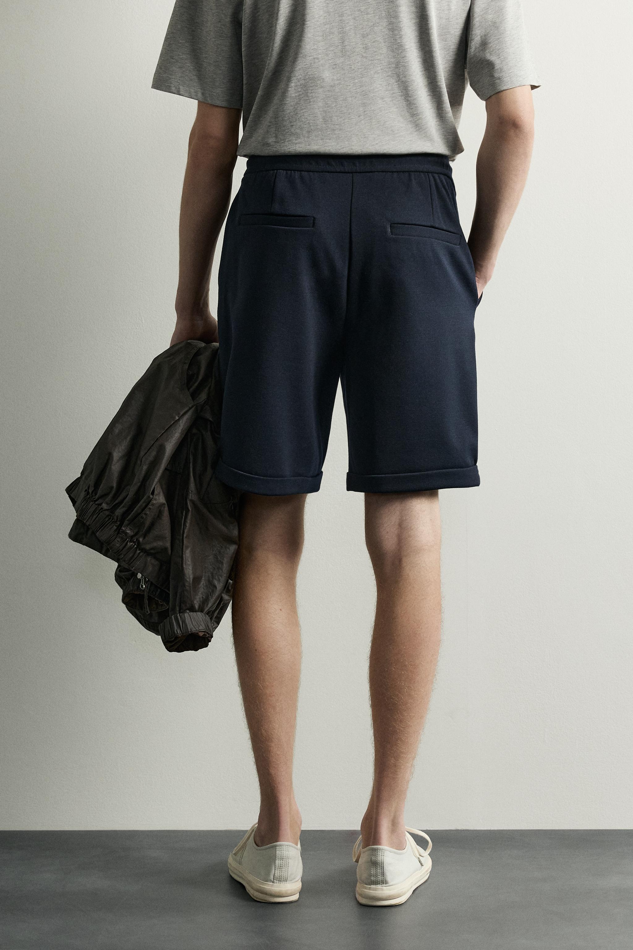 Zara CONFORT REGULAR FIT BERMUDA görsel 3