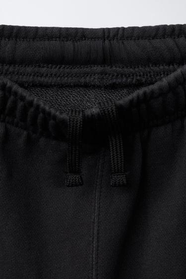 GARMENT DYE BARREL PLUSH TROUSERS - Mid-grey by Zara - Image 2