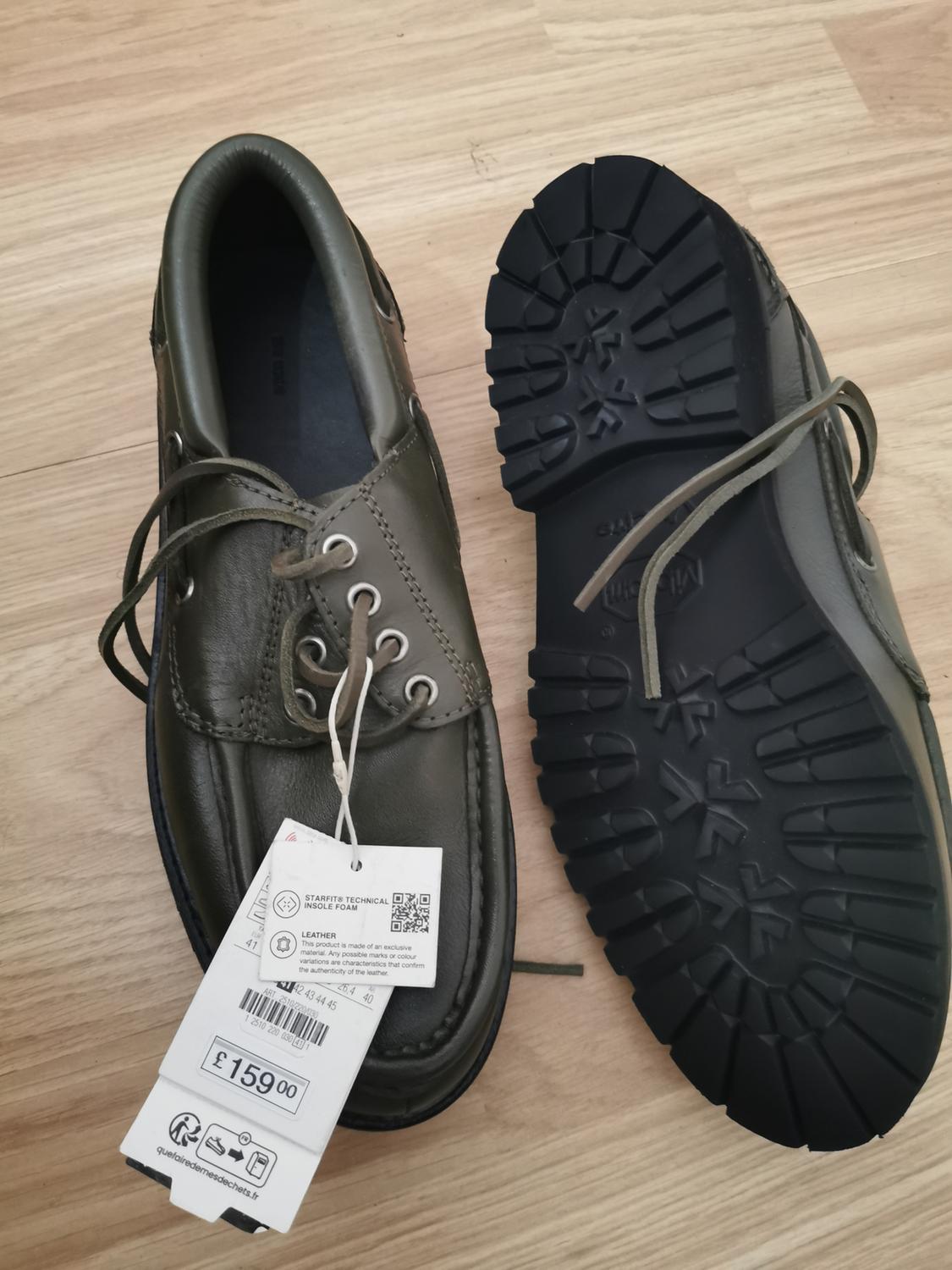 LEATHER VIBRAM® DECK SHOES - Image 5