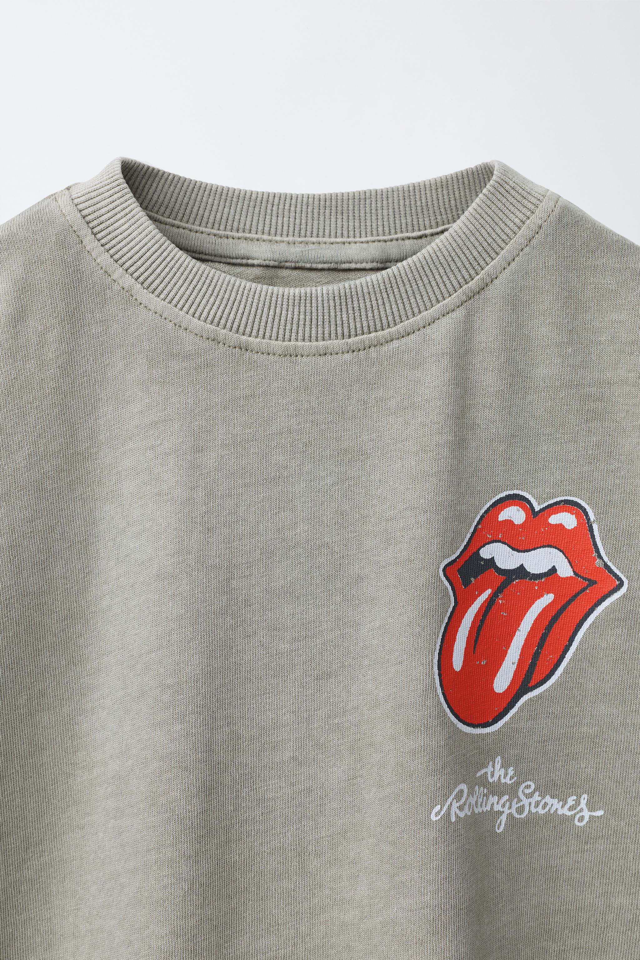 WASHED EFFECT ROLLING STONES © T-SHIRT