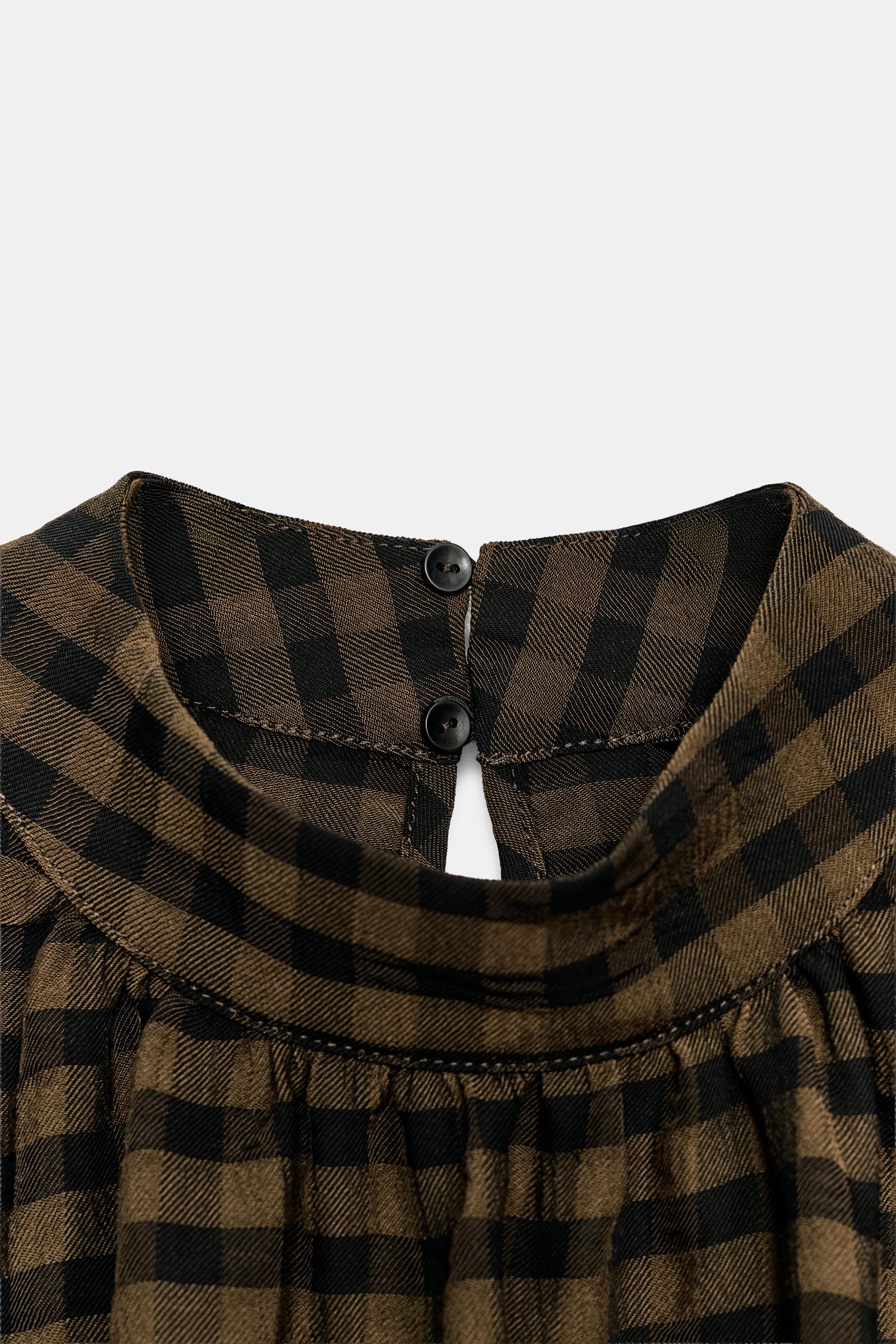PLAID BLOUSE thumbnail 10