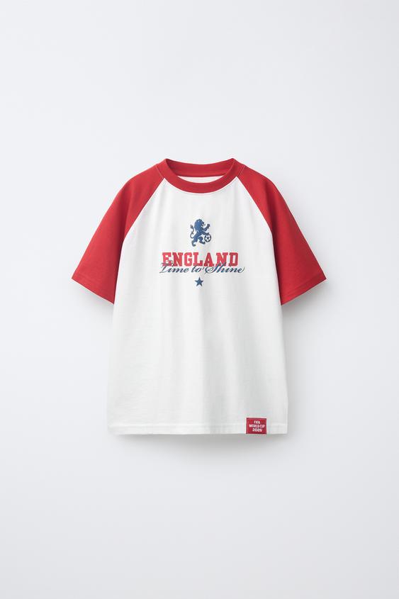 FIFA WORLD CUP - ENGLAND PRINT T-SHIRT - White by Zara - Image 0