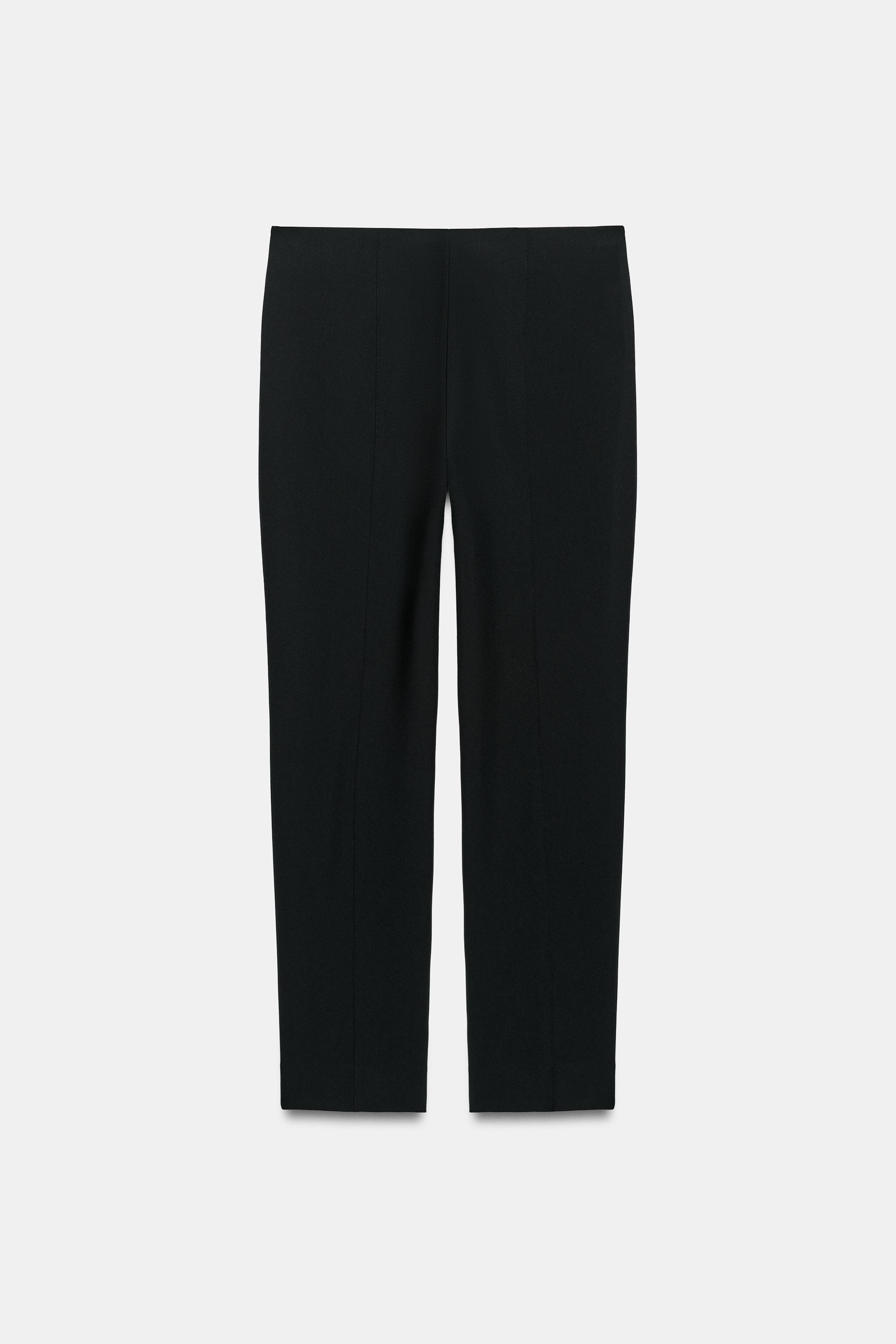 ZW COLLECTION SEWN-CREASE PANTS