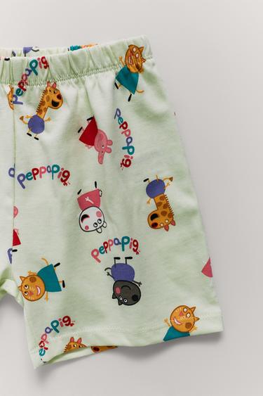 2-6 TUỔI/ BỘ PIJAMA PEPPA PIG ™ - Màu xanh lá mạ từ Zara