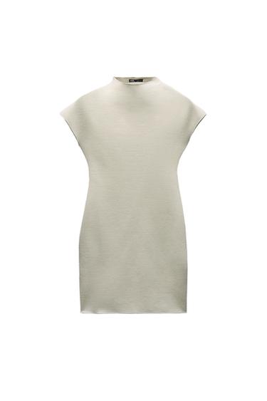 SHORT STRETCH KNIT DRESS