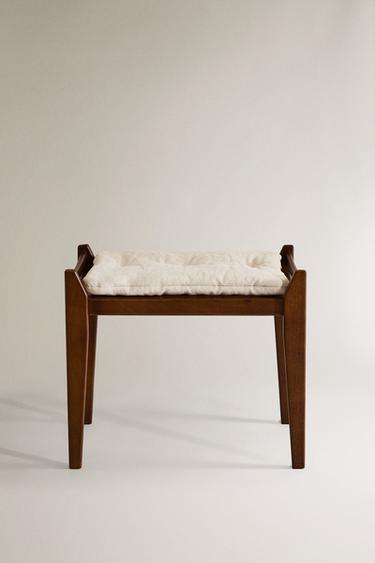 SMALL WOODEN BENCH - Brown by Zara - Image 3