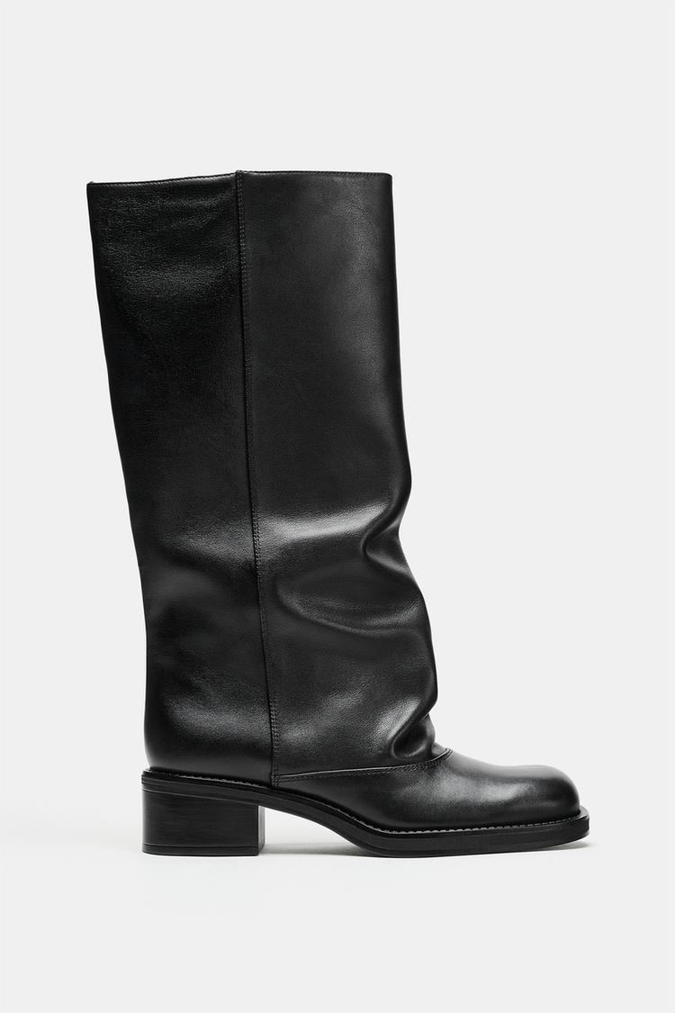 Botas moteras de cuero 2