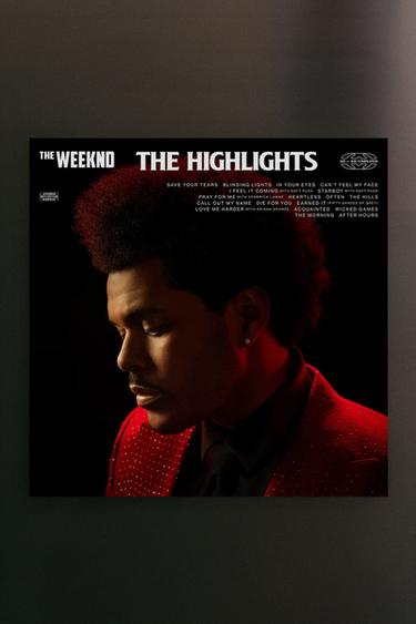 THE WEEKEND: THE HIGHLIGHTS VINYL - Red / Black by Zara - Image 0