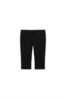 KONTRAST DANTEL DETAYLI CROP SWEATSHIRT - Görsel 7