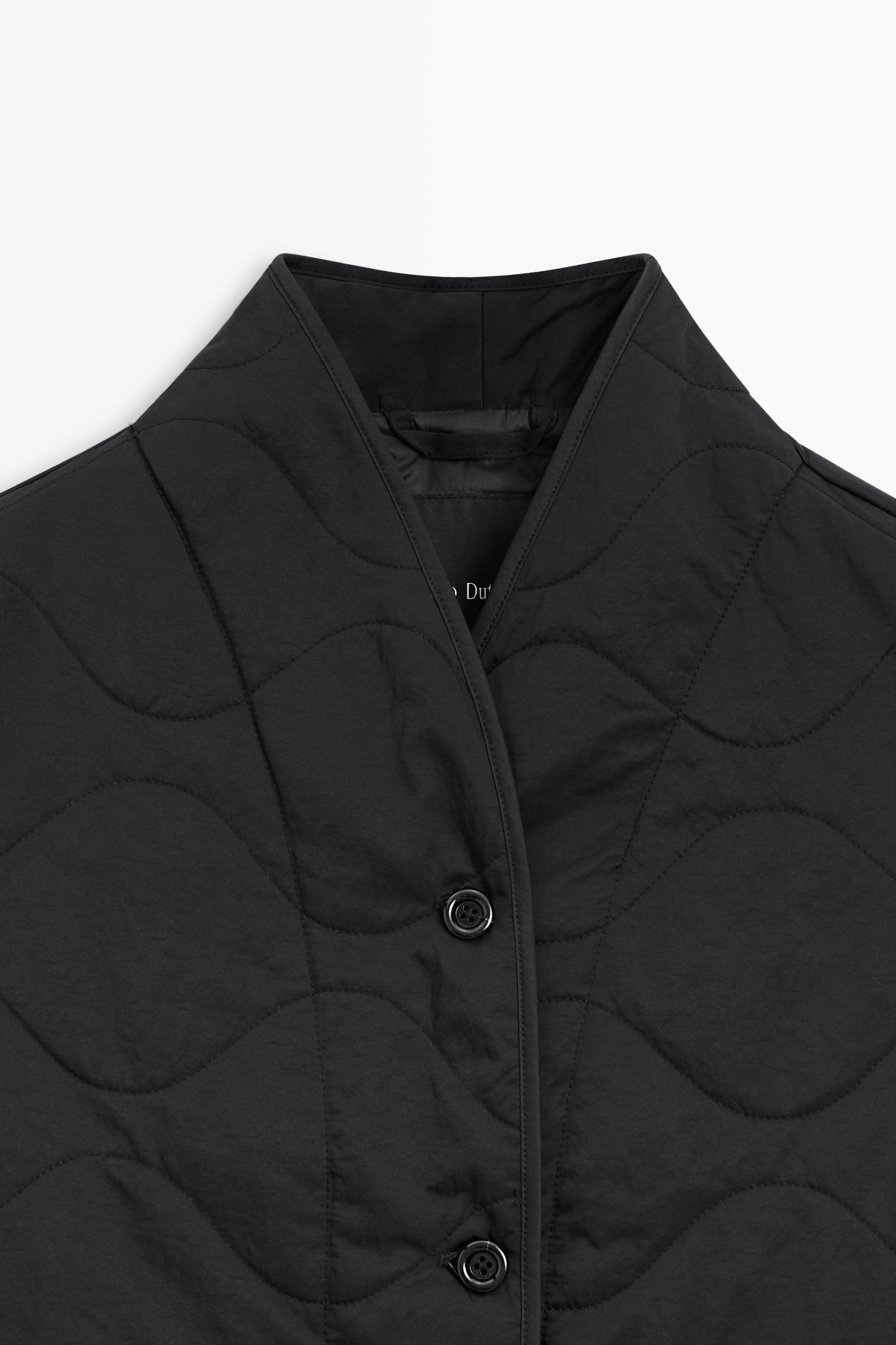 Veste matelassée légère à col montant