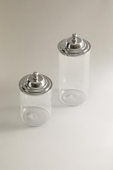 BOCAL EN VERRE AVEC COUVERCLE EN MÉTAL - 990 de Zara - Image 1