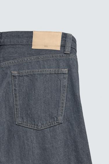 JEAN COUPE DROITE - Gris de Zara - Image 10