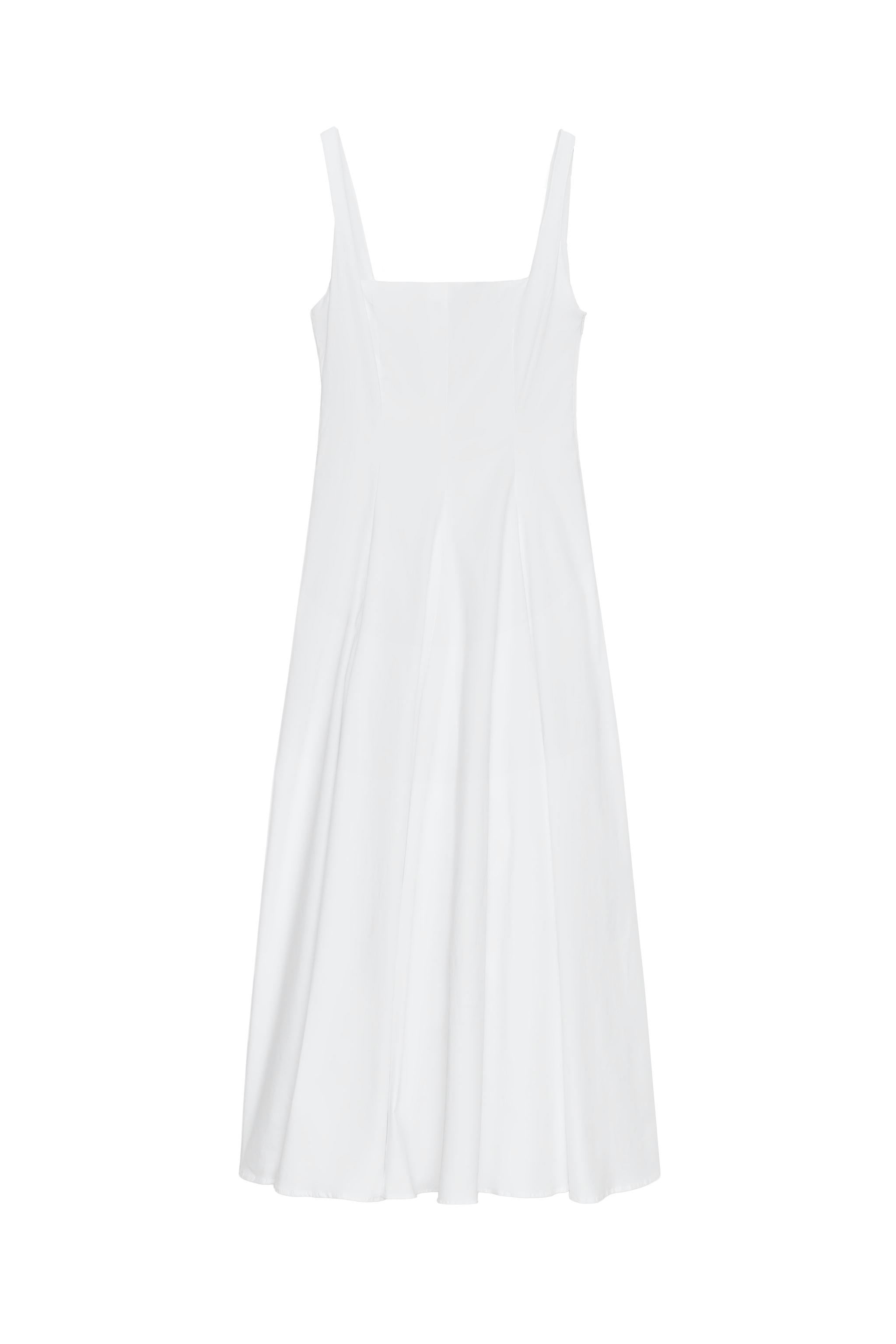zara white backless dress Zara White Floral Lace Mini Dress main image 0