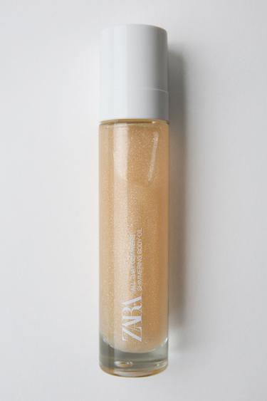 ZARA ALL THAT GLIMMERS SHIMMERING BODY OIL - VANILLA GLAZE от Zara