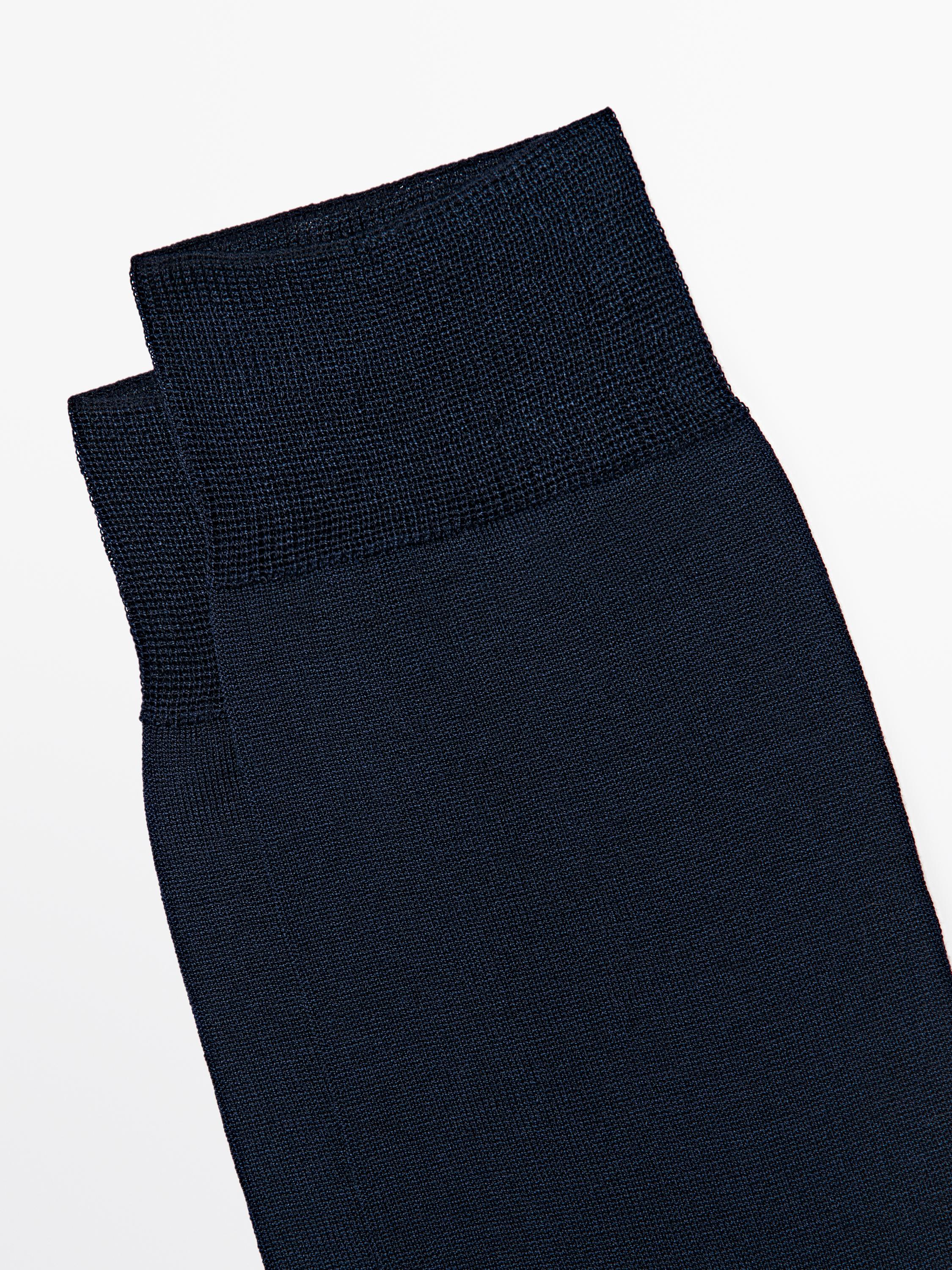 Chaussettes habillées unies