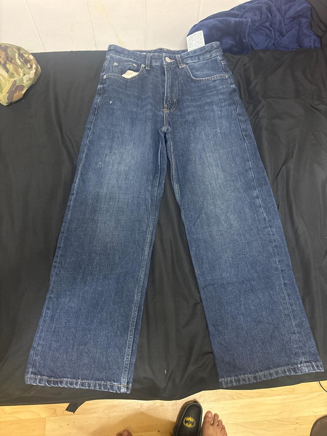 JEANS LOOSE CROPPED FIT