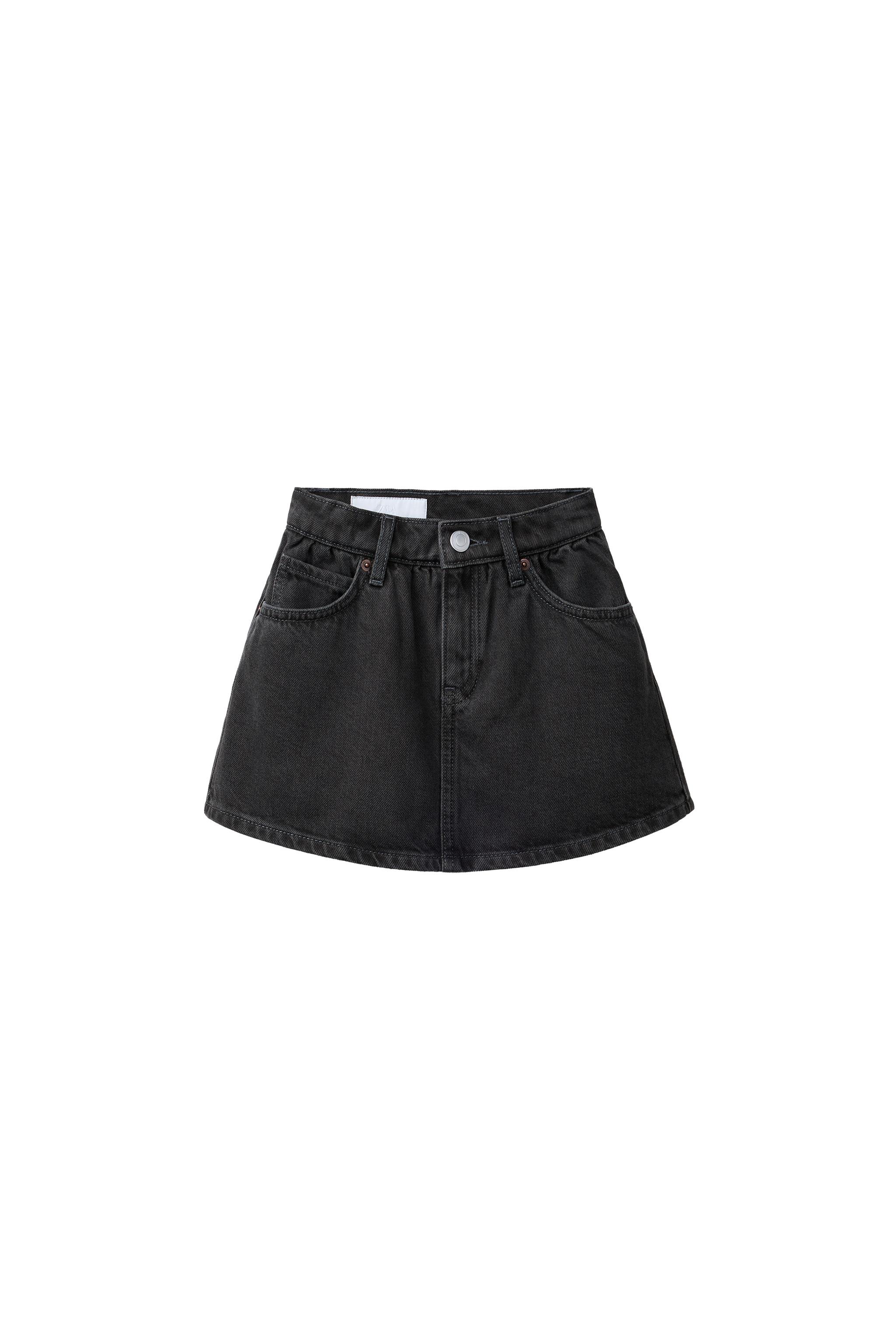 DENIM SKIRT - Navy blue | ZARA United States