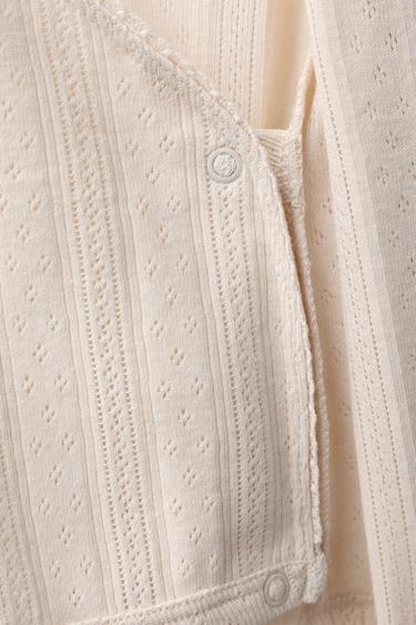 POINTELLE BODYSUIT - Vanilla by Zara - Image 3