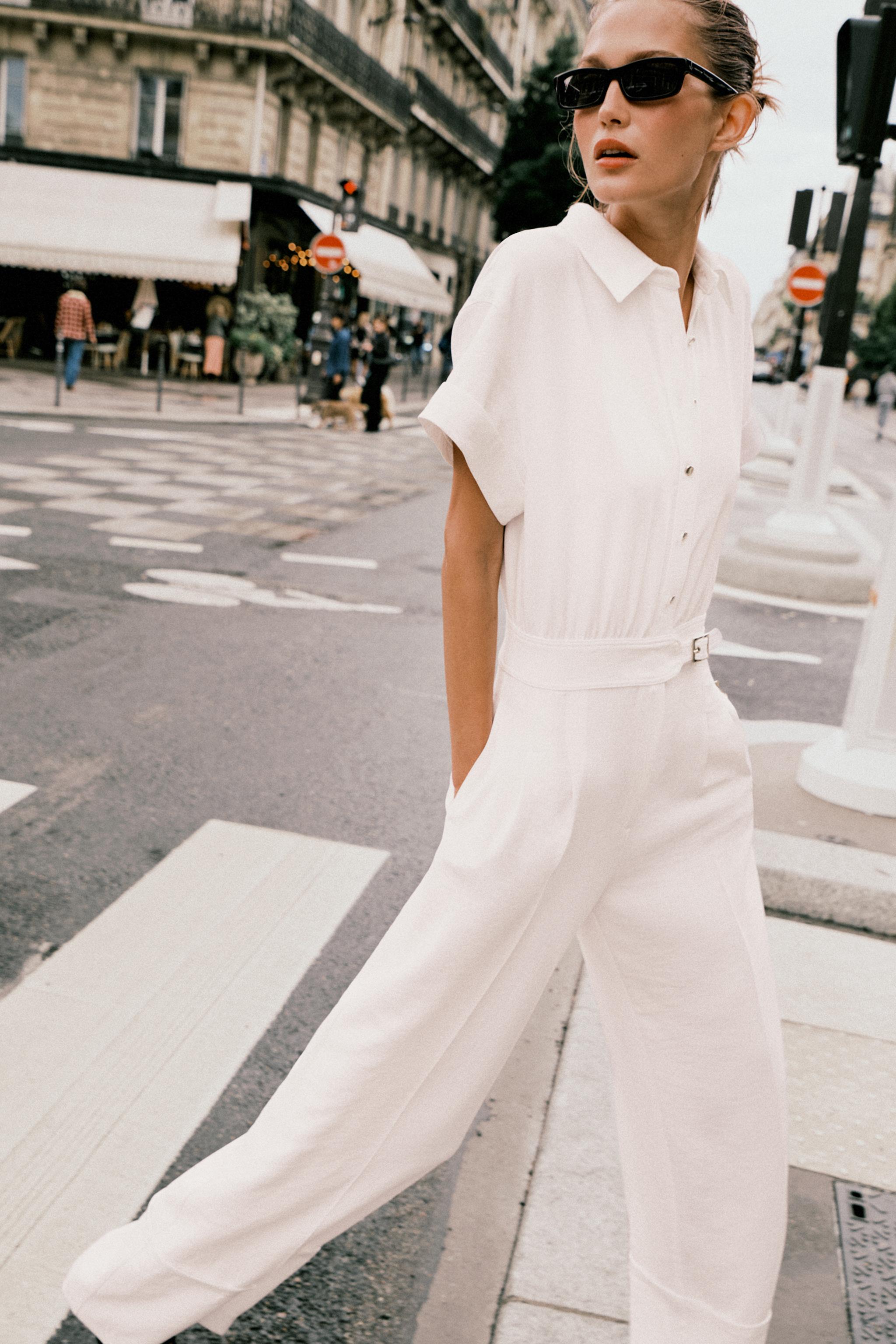 ホワイトジャンプスーツ – レディース | ZARA 日本