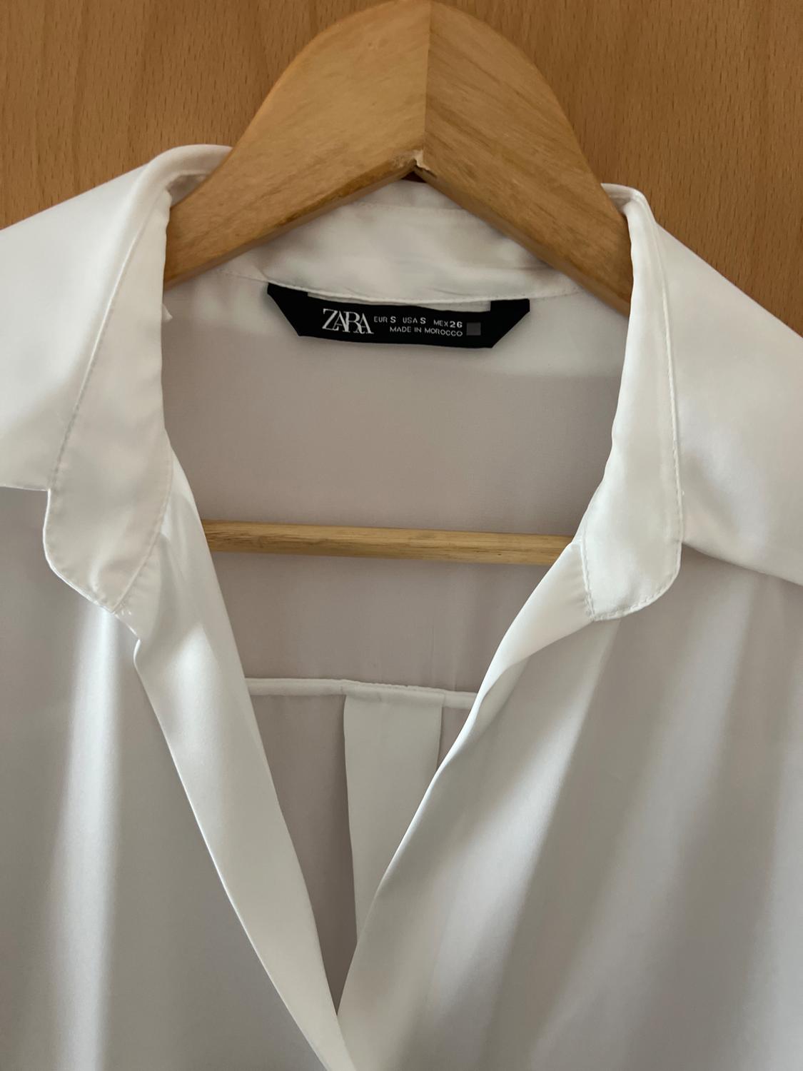CAMISA SATINADA BLANCA - Image 3