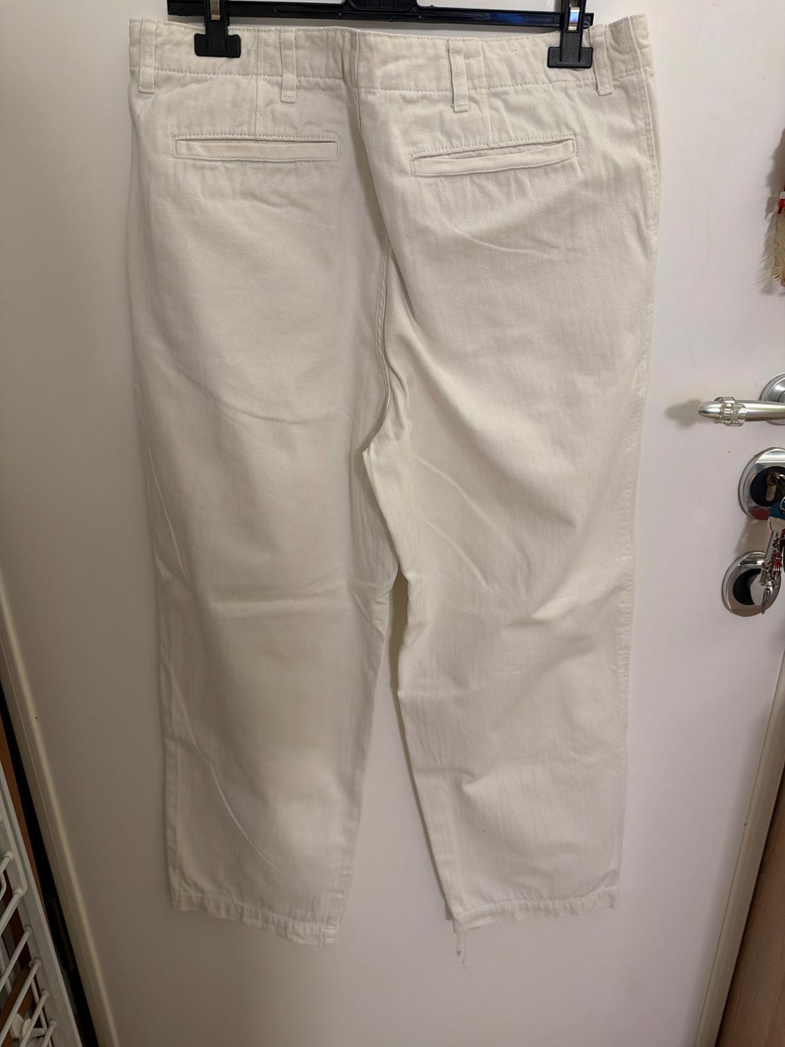 HERRINGBONE CHINO TROUSERS - Image 2