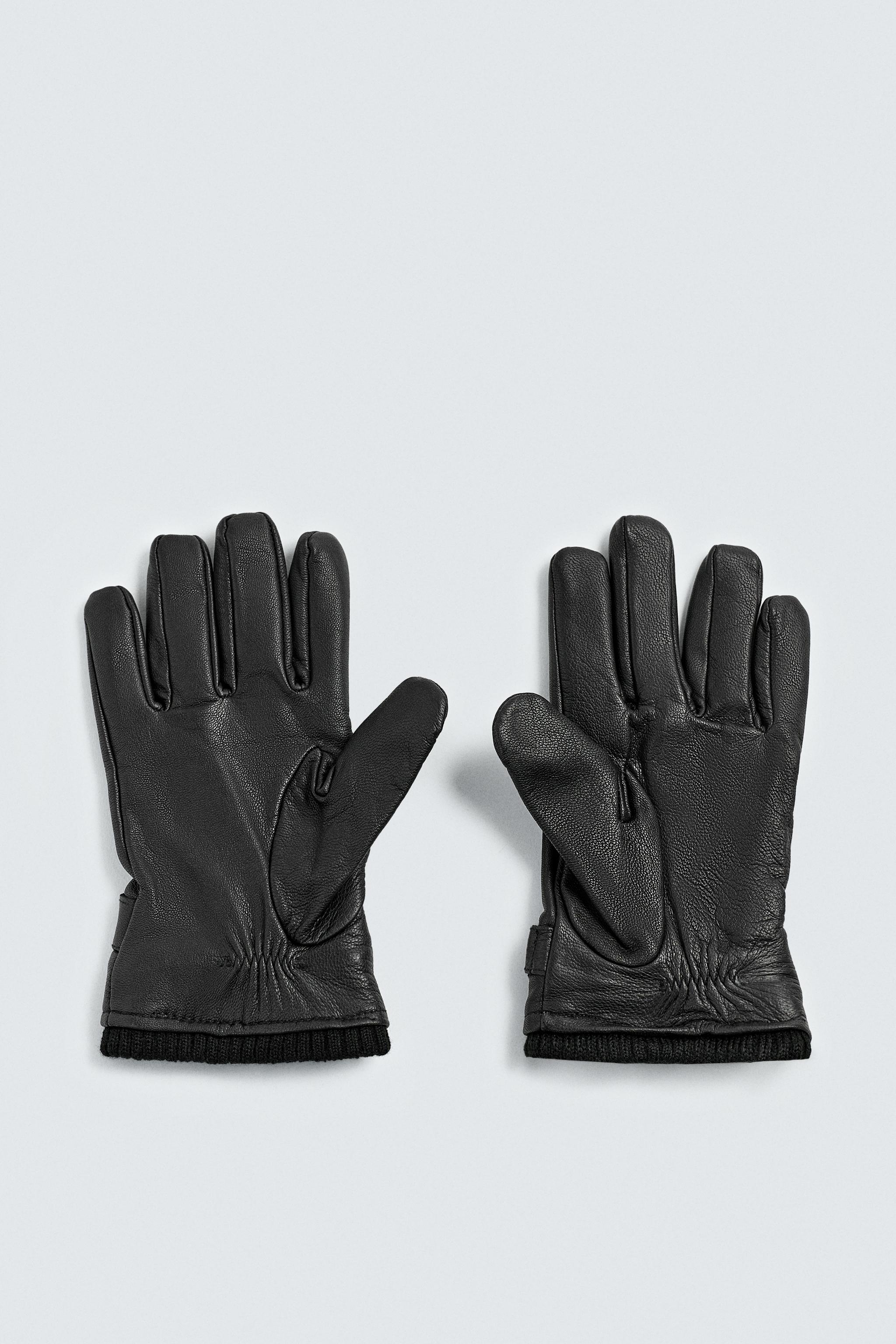 GANTS EN CUIR RÉGLABLES