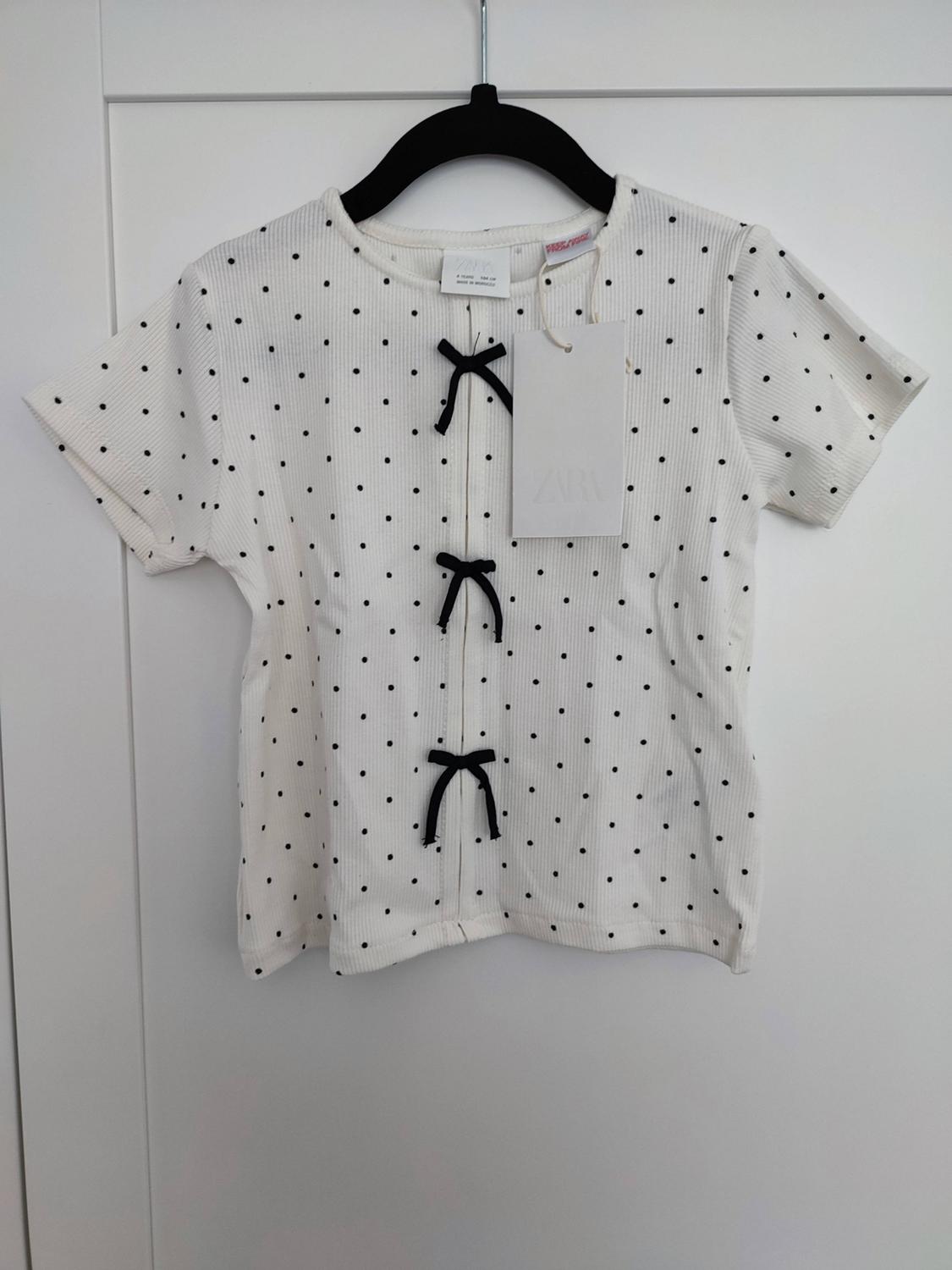 RIBBED T-SHIRT WITH BOWS - Image 2
