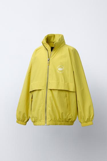 LIGHTWEIGHT WATER-REPELLENT JACKET - Lime by Zara - Image 1