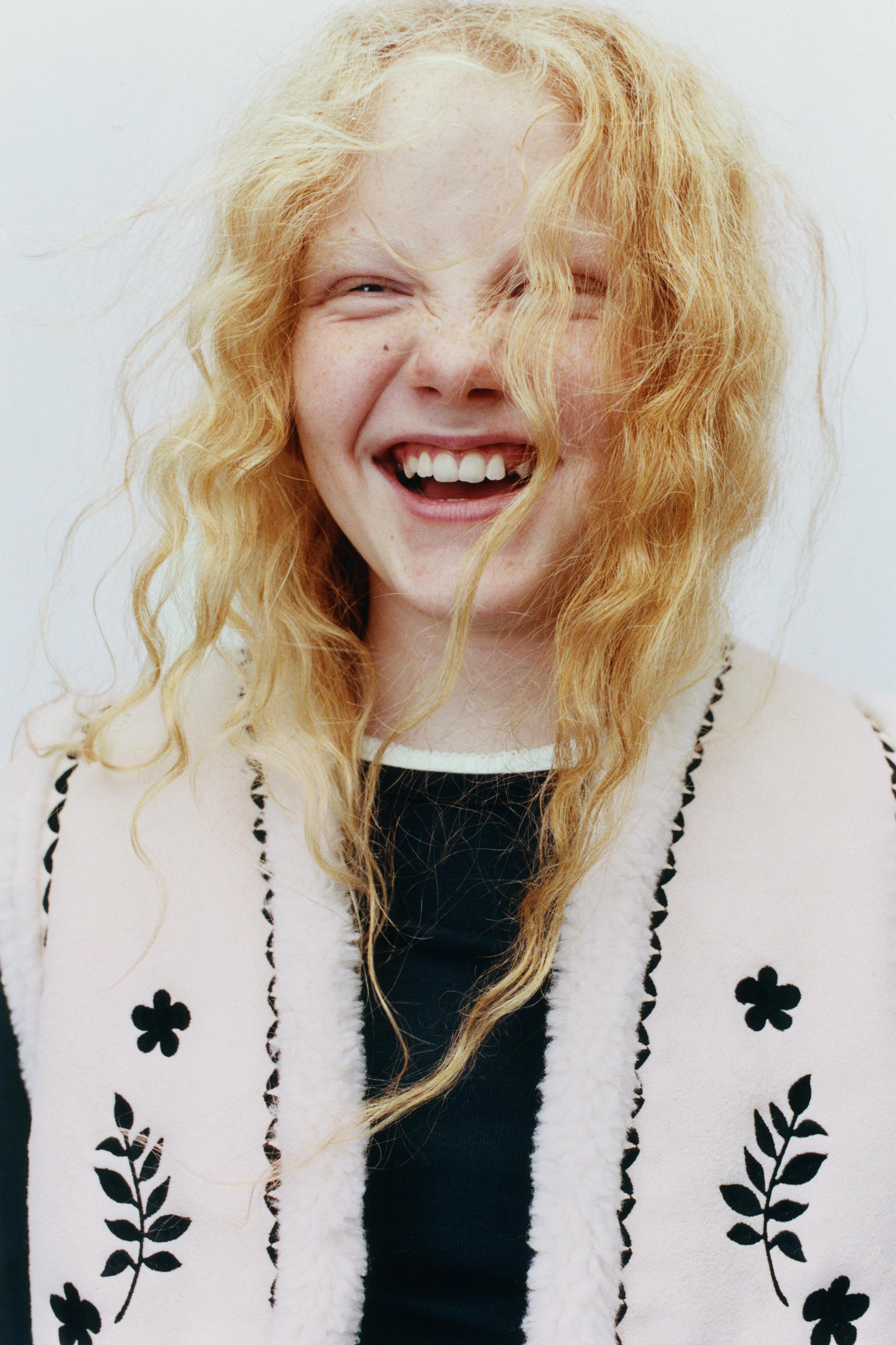 EMBROIDERED FAUX SUEDE SHEARLING VEST