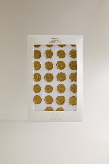 SET OF CHRISTMAS STAMP LETTERS STICKERS (SET OF 78) - Multicoloured by Zara - Image 3