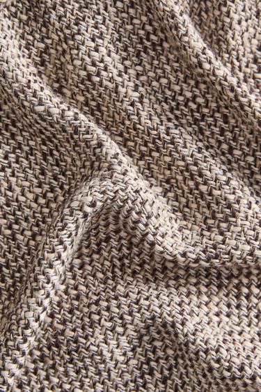 FRINGED THROW - Brown by Zara - Image 2