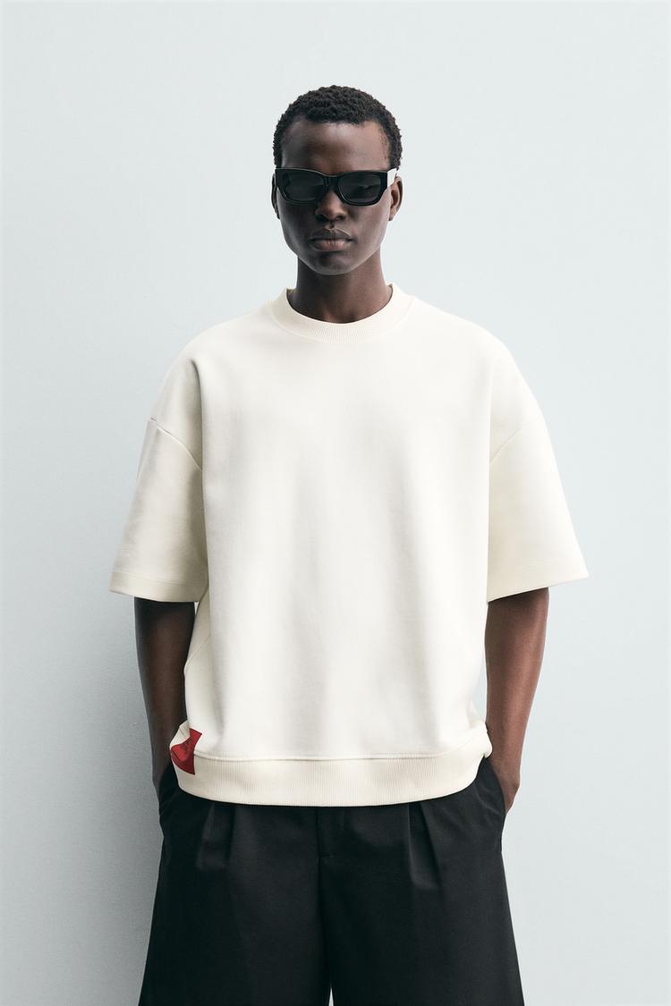 SWEAT INTERLOCK TECHNIQUE ÉTIQUETTE