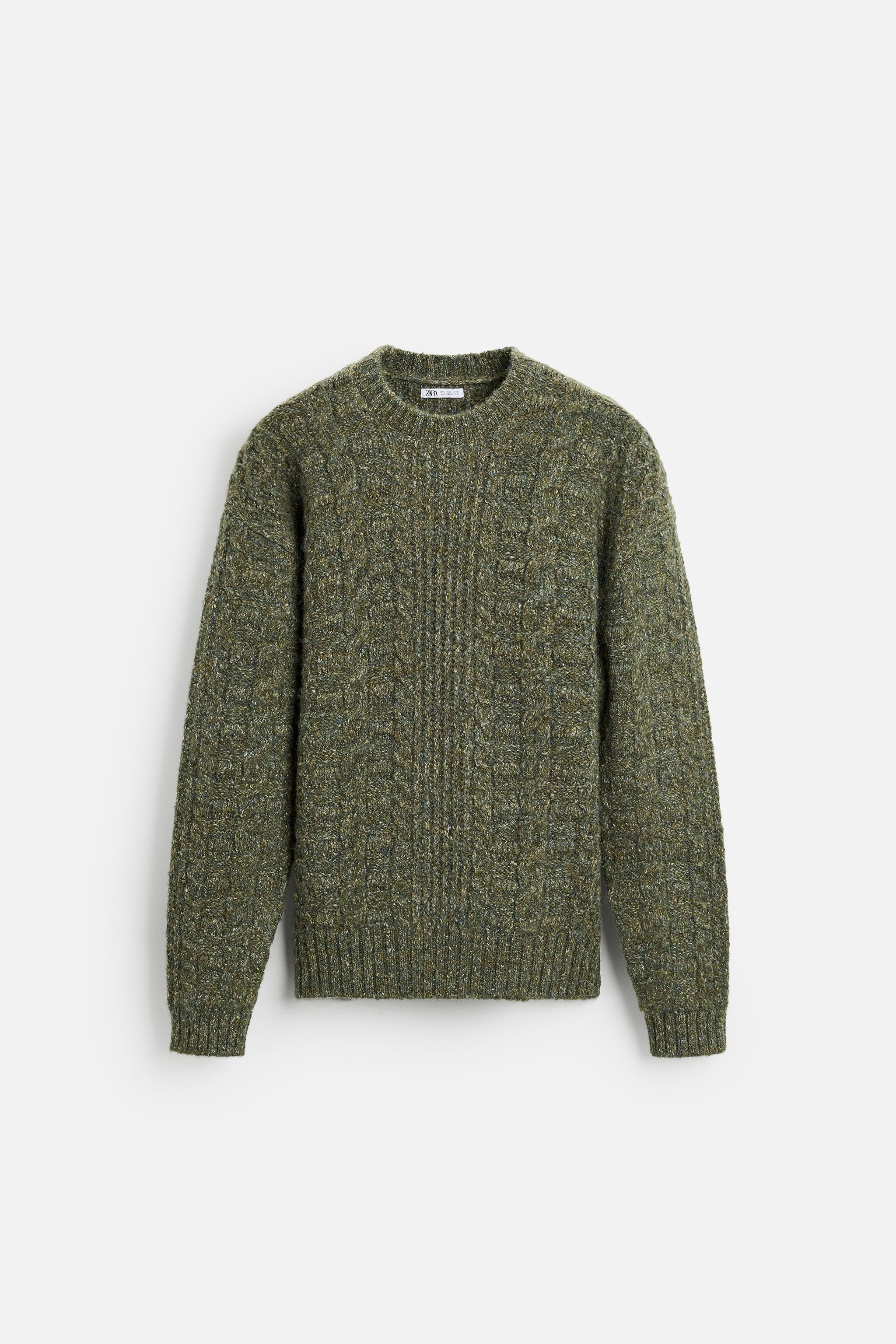 Zara button up sweater sale