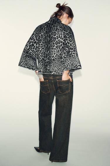 PULL EN MAILLE À MANCHES LARGES - Gris de Zara - Image 3