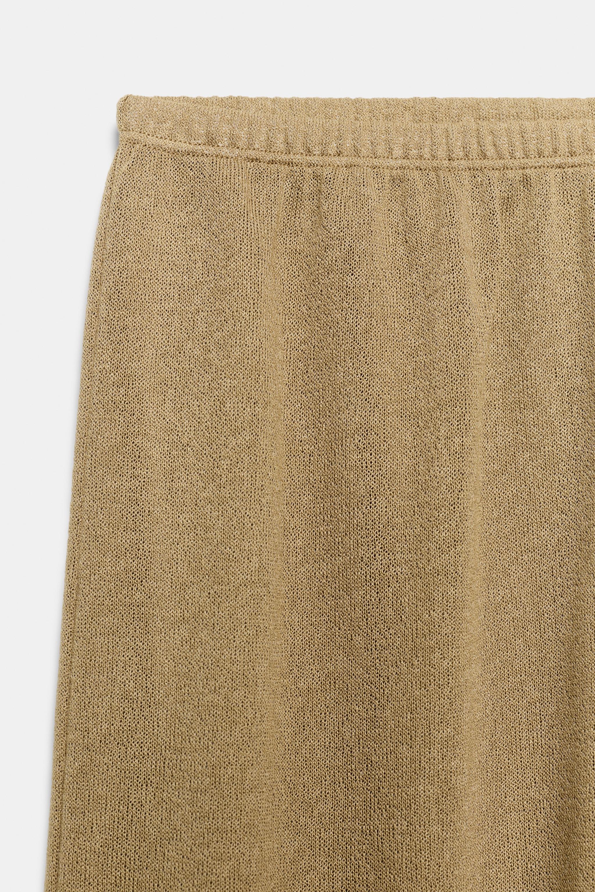 Zara Düz Kesim Pantolon görsel 8