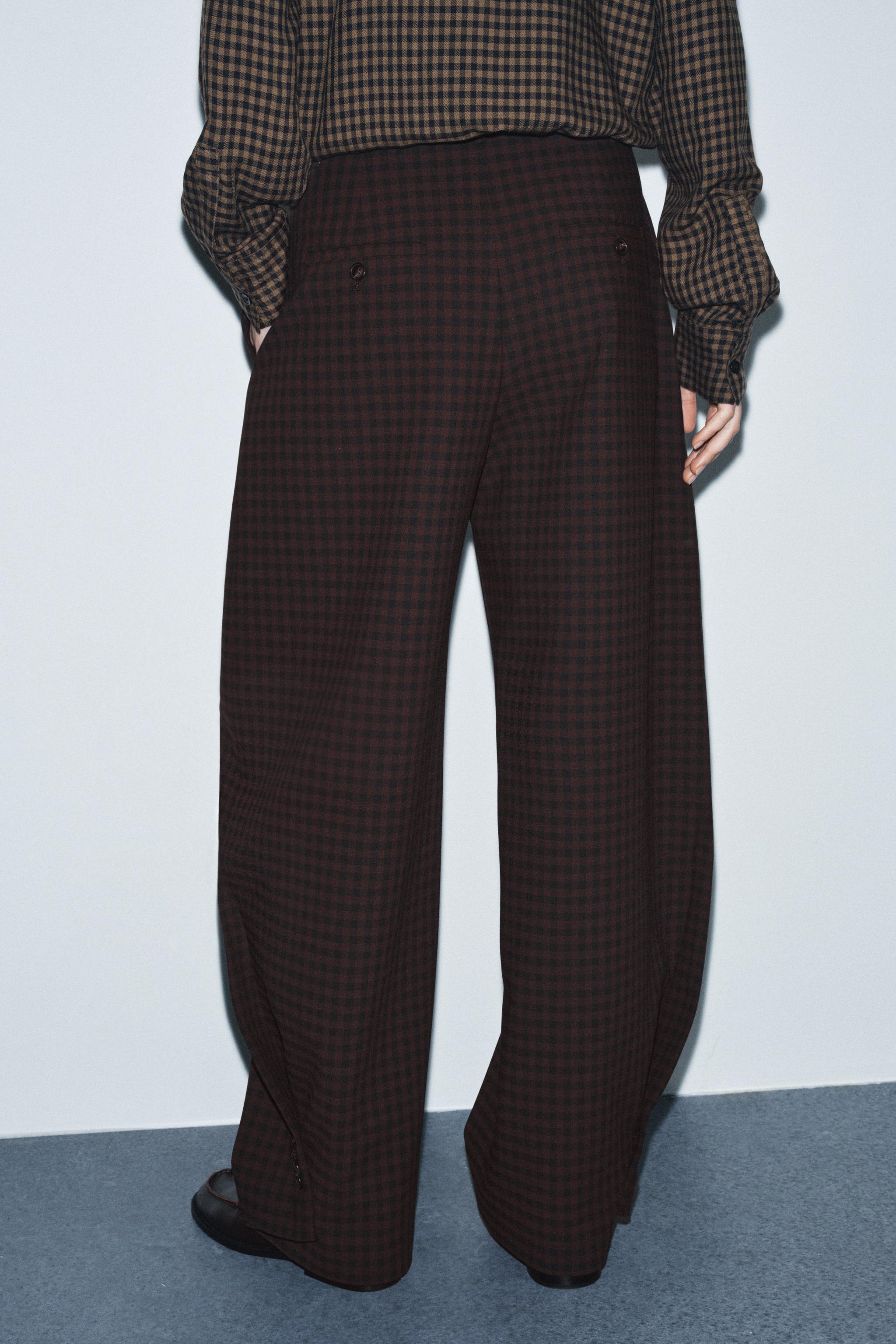 PANTALON BALLOON À BOUTONS ZW COLLECTION