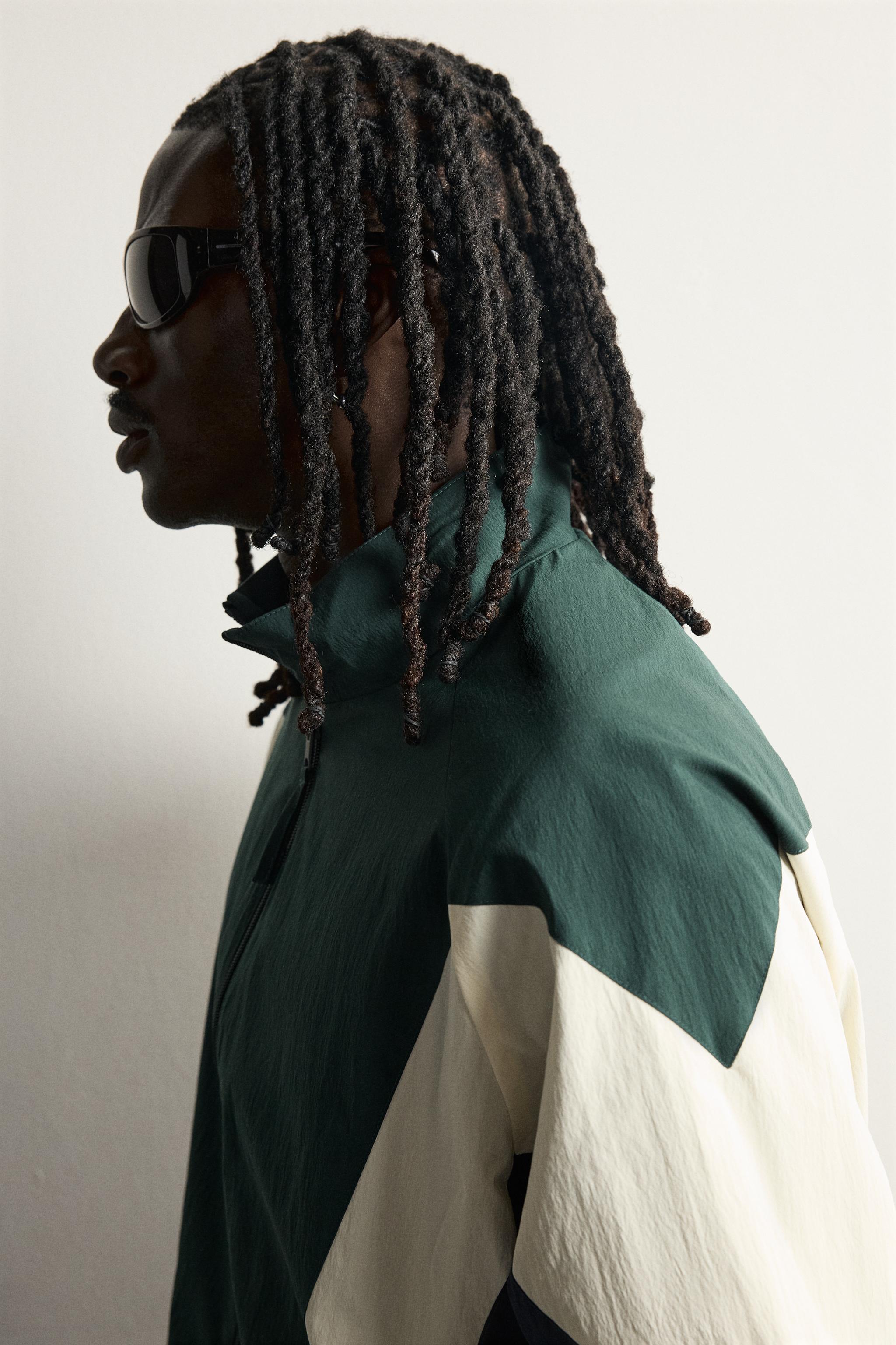 Мужские куртки Zara COLORBLOCK TECHNICAL JACKET — фото 6