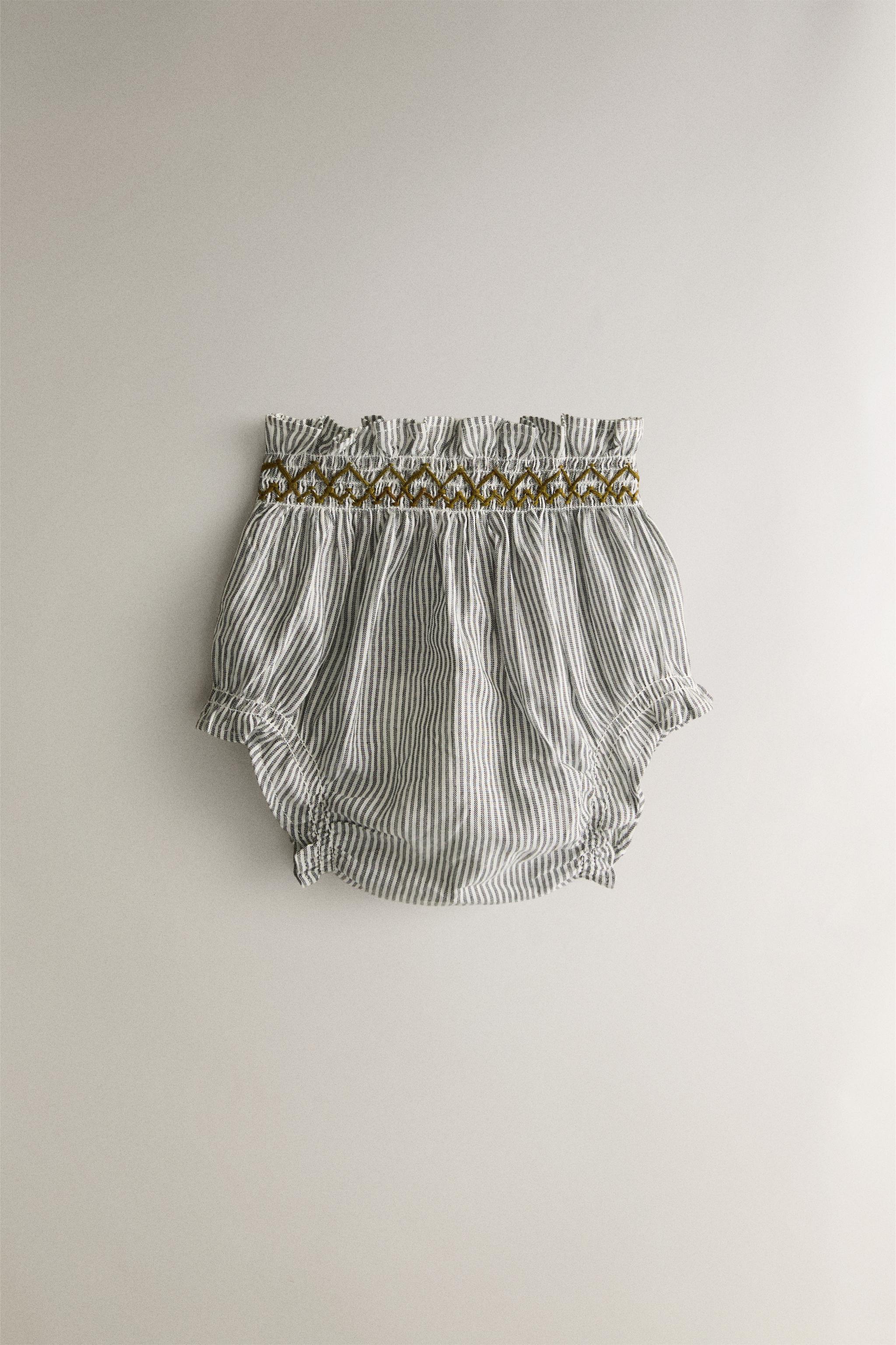 STRIPED BABY BLOOMERS