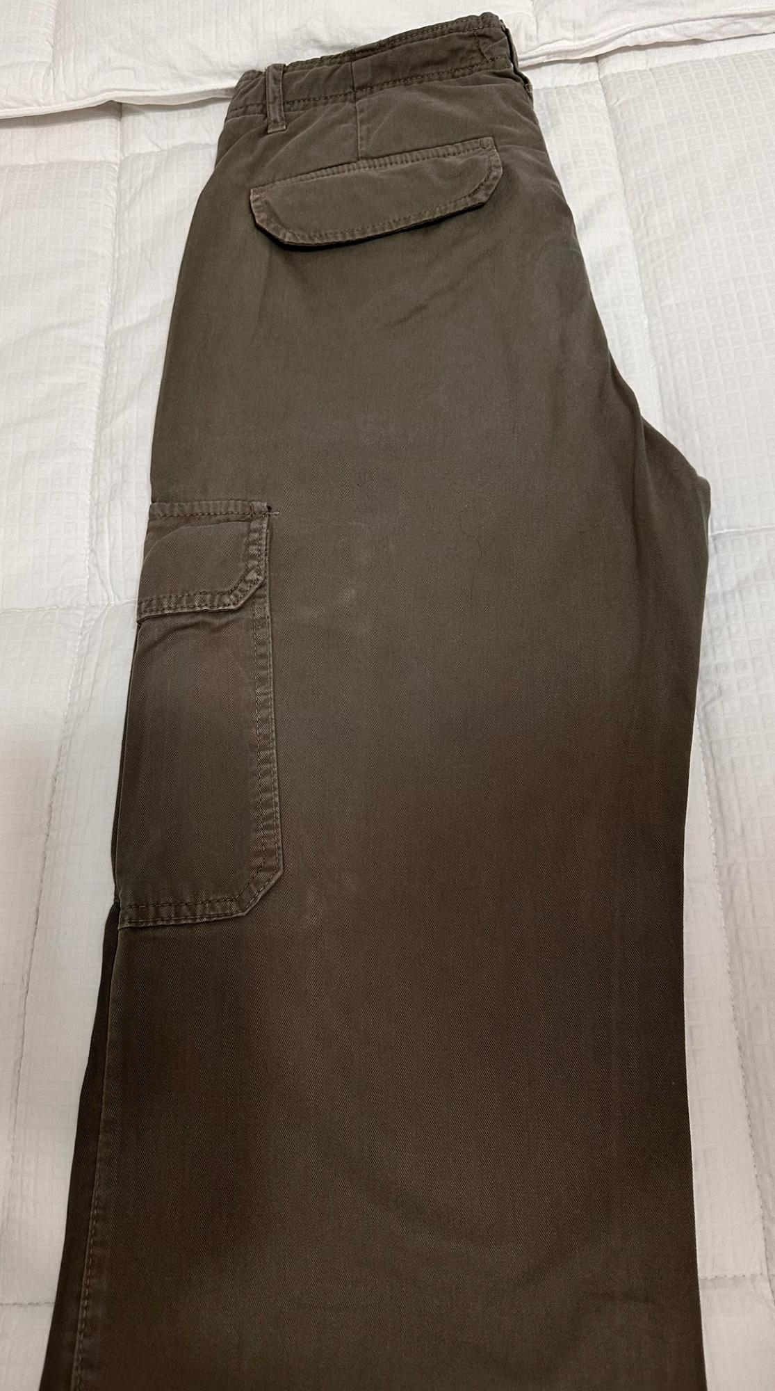 TRF STRAIGHT LEG CARGO PANTS WITH A HIGH WAIST - Image 3