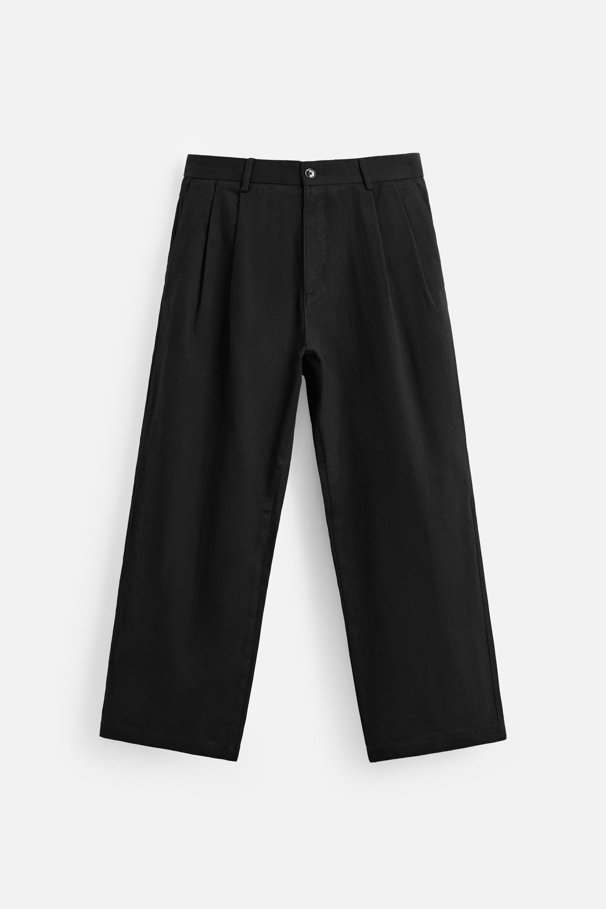 パンツ (ブラック・黒) | メンズ | 最新コレクション | ZARA 日本
