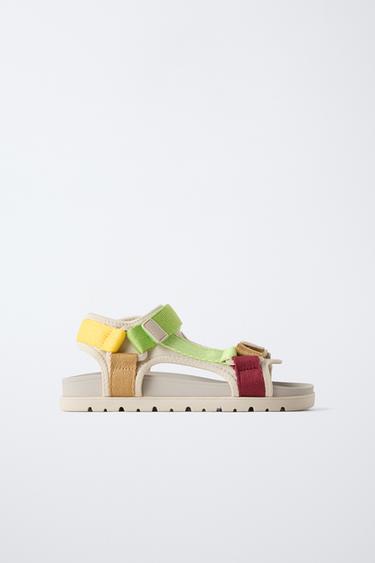 VEELKLEURIGE SANDALEN - Veelkleurig van Zara - Afbeelding 0