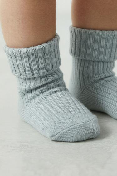 LOT DE QUATRE CHAUSSETTES COULEURS EN BOÎTE - Multicolore de Zara - Image 4