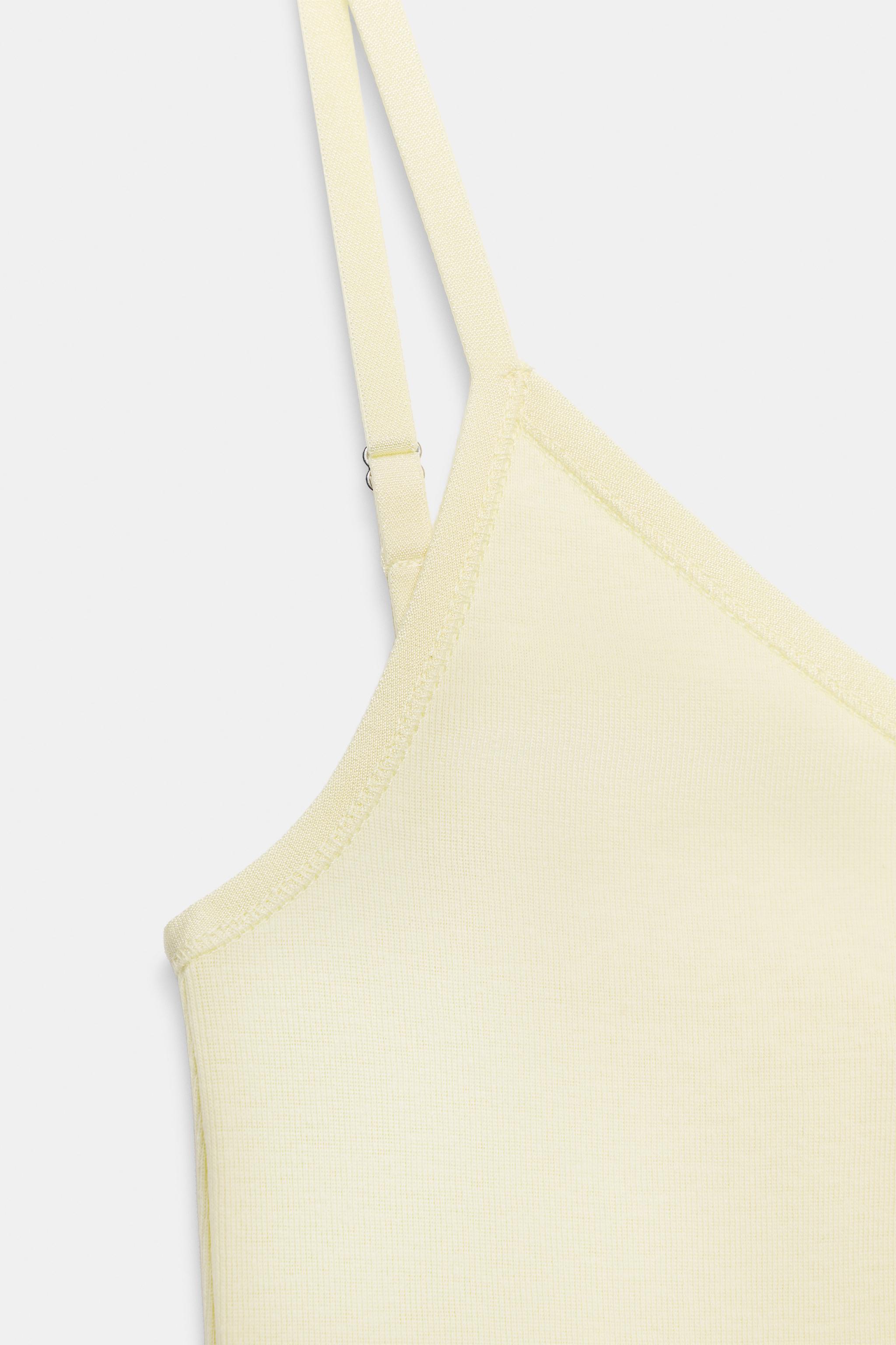 COTTON STRAP TOP