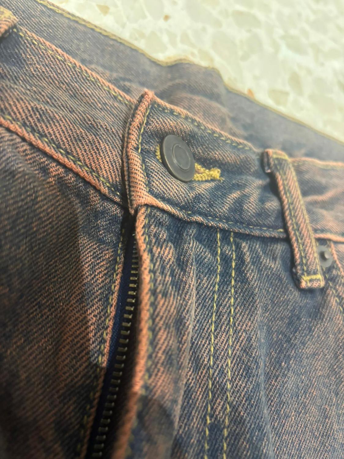 RELAXED FIT OVERDYED JEANS - Image 3