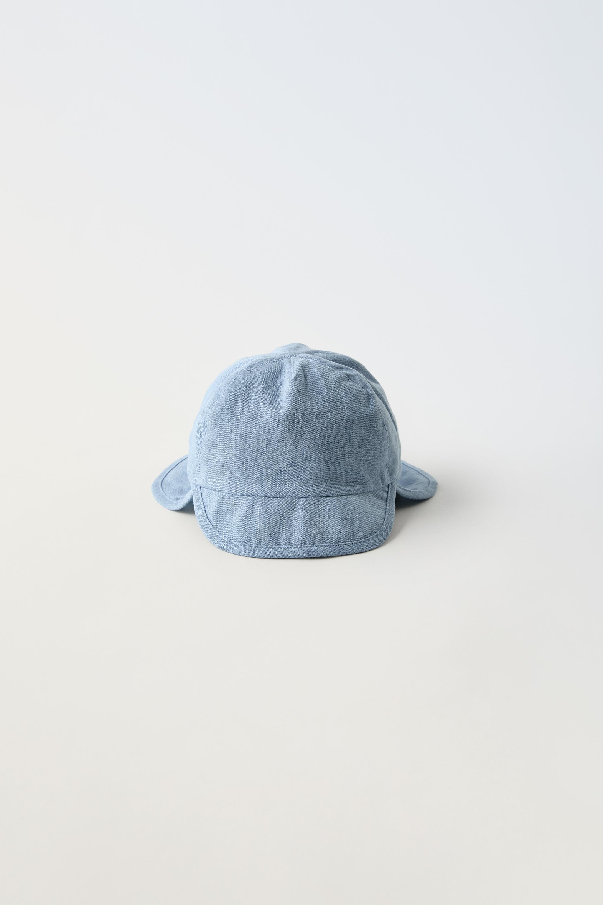 DENIM HAT - Mid-blue | ZARA United States