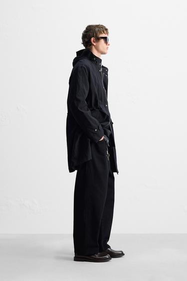 PARKA TECHNIQUE REGULAR FIT - Bleu marine foncé de Zara - Image 3