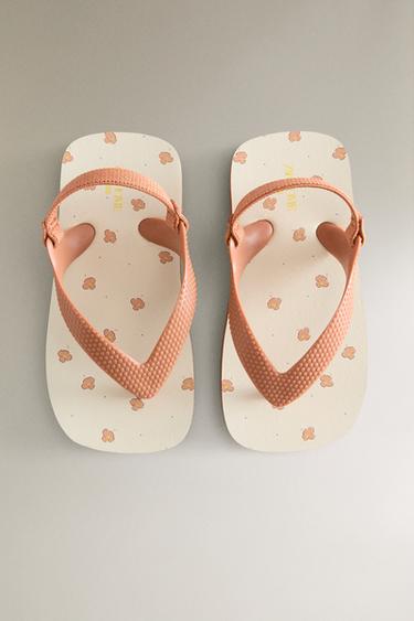 KIDS' TOE DIVIDER SANDALS - Beige by Zara - Image 2